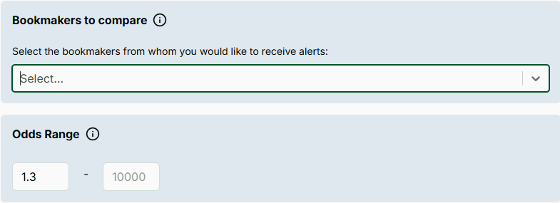 Value Bet Factory settings part 4