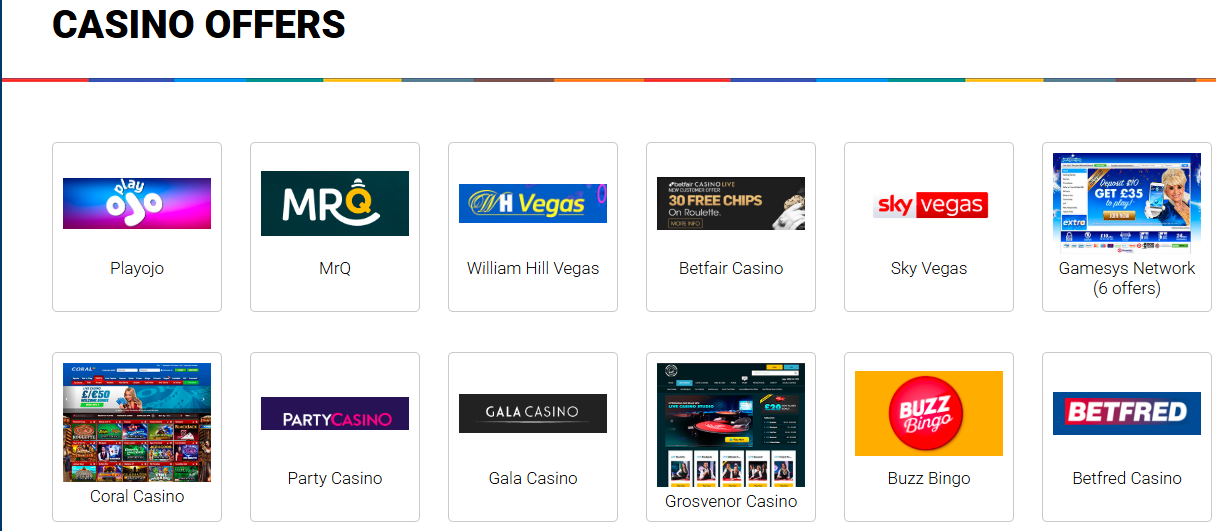 Betting Mastermind review - Casino offers