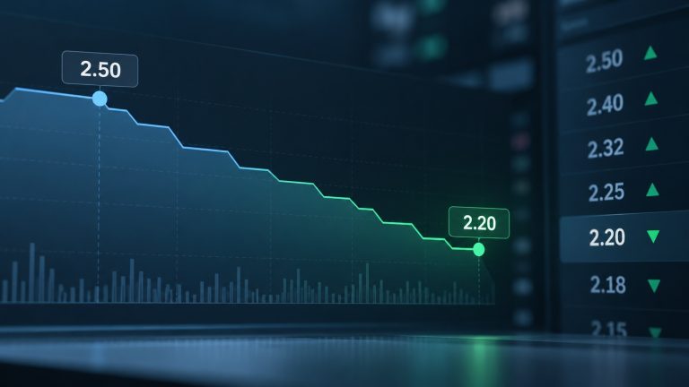Closing line value displayed as a graph